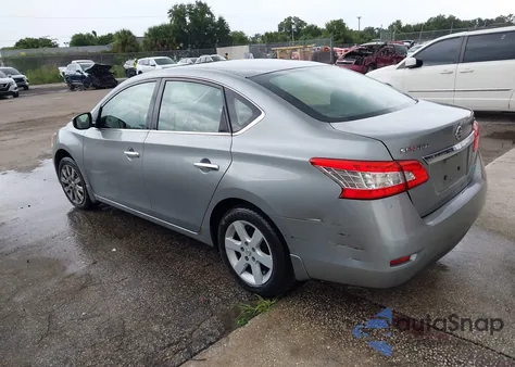 2014 Nissan Sentra Fe+ S/Fe+ Sv/S/Sl/Sr/Sv из США, поврежденный, VIN 3N1AB7AP3EL668732